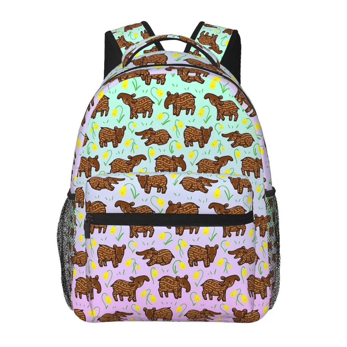 

Молодежные рюкзаки Tapirs для мальчиков и девочек, школьные ранцы для учеников, дорожный мультяшный ранец на плечо, вместительная сумка