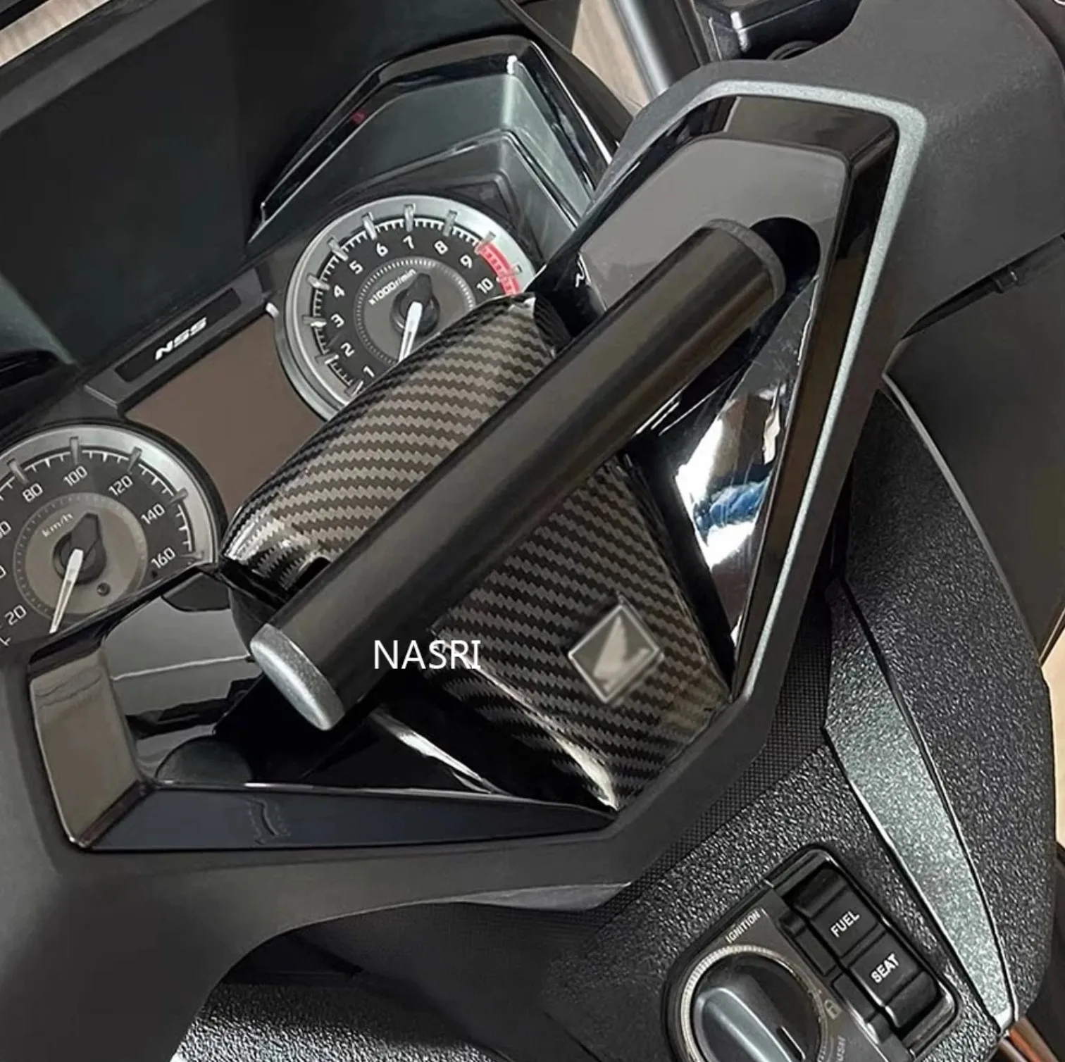 รถจักรยานยนต์ 25 มม.เครื่องบันทึกการขับขี่โทรศัพท์ GPS Navigation Bracket Holder Mount ใหม่สําหรับ Honda NSS 350 NSS350 2021 2022 2023