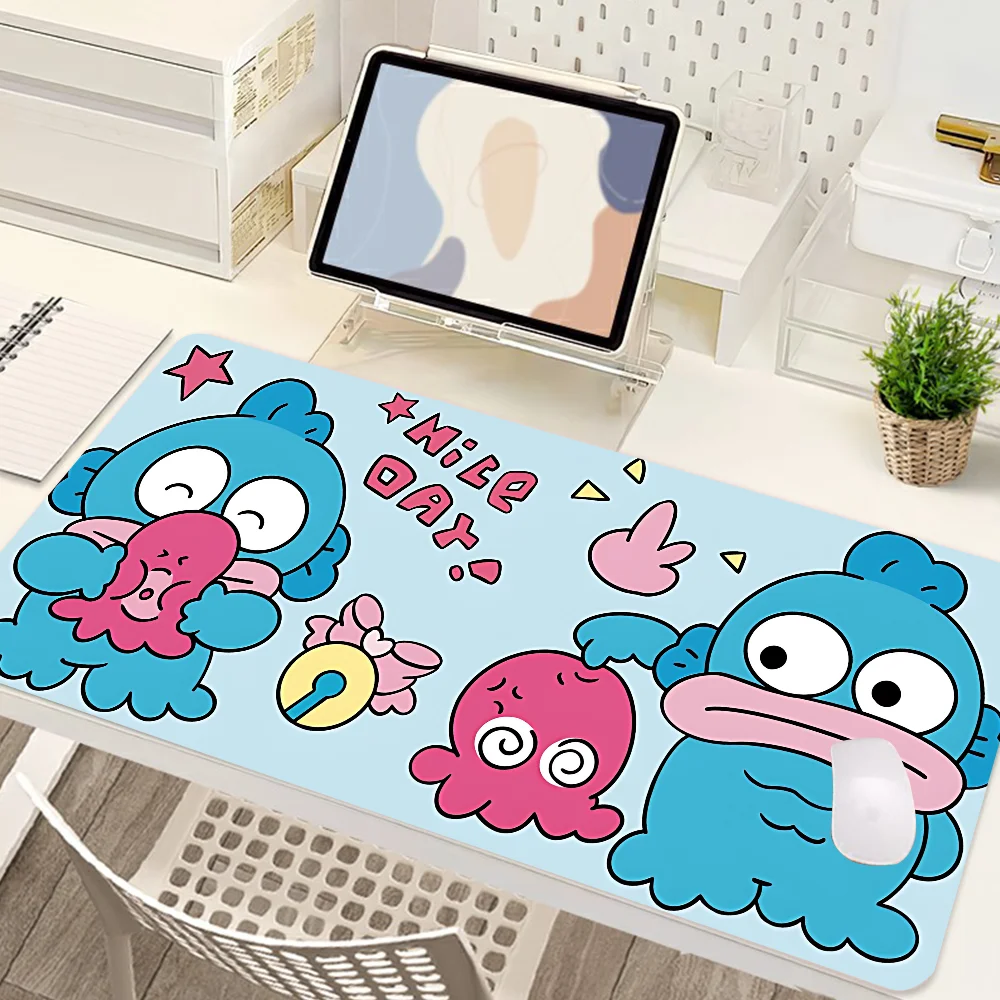 S-Sario H-Hangyodon Mousepad Mousepad New Arrivals Large Gaming Mousepad L XL XXL Gamer Mouse Pad Size For Keyboards Mat