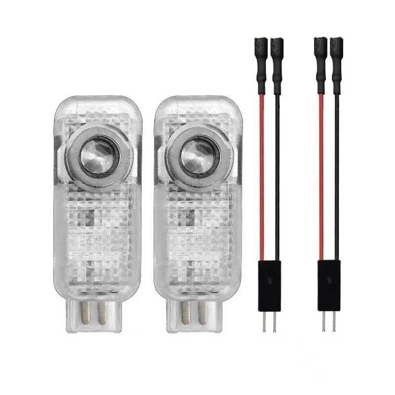 

2pcs Led Projector Lamp Car Door Welcome Light For A--udi Sline A1 A3 A4 A5 A6 A7 Q3 Q7 TT R8 B5 B6 B8 C5 C8 8P