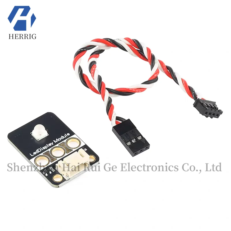 

LED lamp light-emitting module with high and low level programmable, compatible with Arduino for maker education.