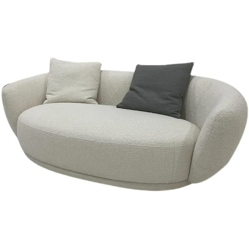 

Italian light luxury fabric sofa