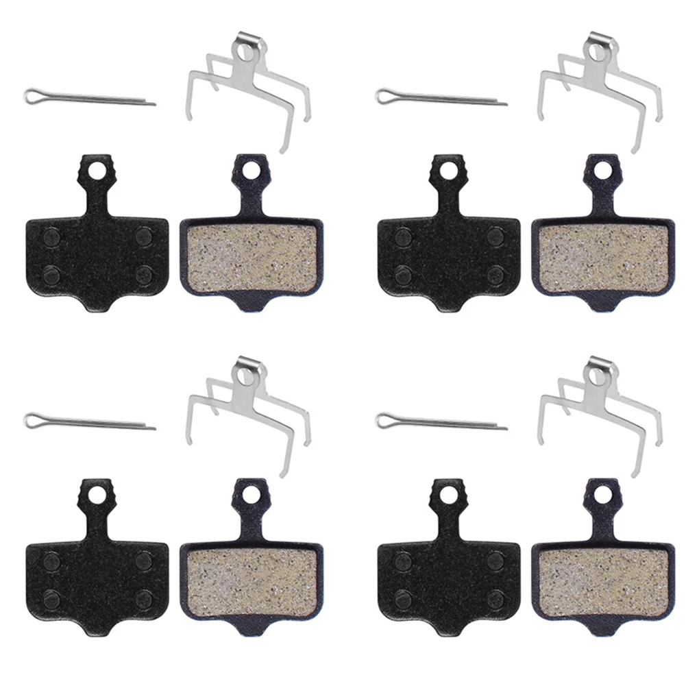 4Pairs Bicycle Brake Pads Disc Brake Mountain Bike Semi-Metal Brake Pads For SRAM For Elixir Cycling Accessories