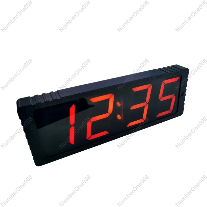 Smart 2.3 Inch Digital Tube Clock, GPS WiFi Auto-Sync for Accurate Time in Home and Office Use