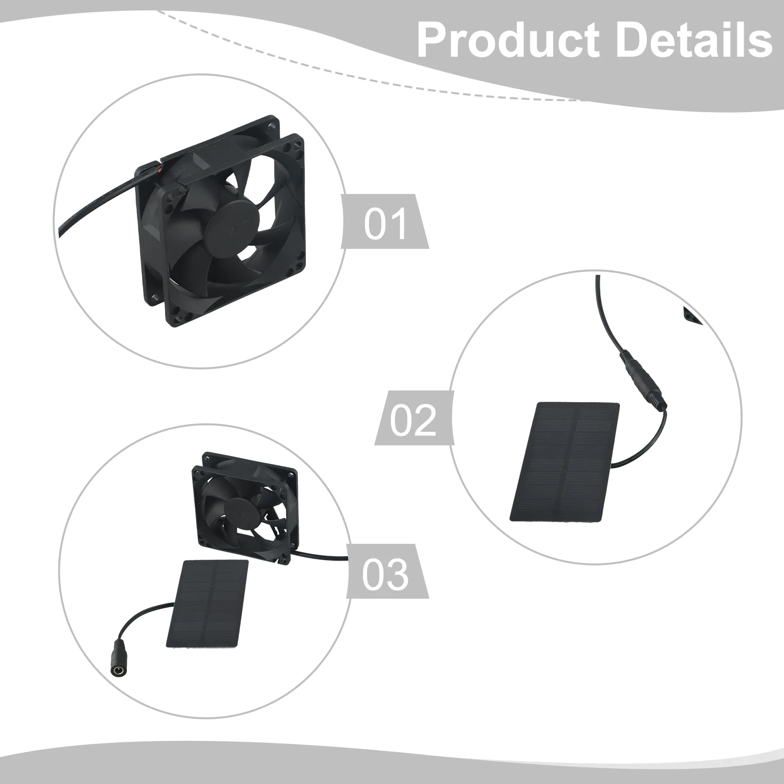 Adjusts Speed According To Sunlight Outdoor Camping 10W Solar Fan Waterproof Solar Fan Environmentally Friendly