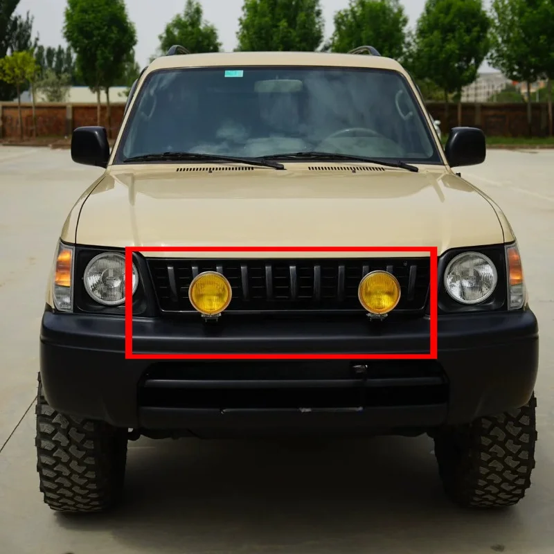 For Toyota Land Cruiser 95 Front Bar Spotlight Bracket Exterior Prado 2700/3400 LC95 Front Bar Trim Accessories view 2
