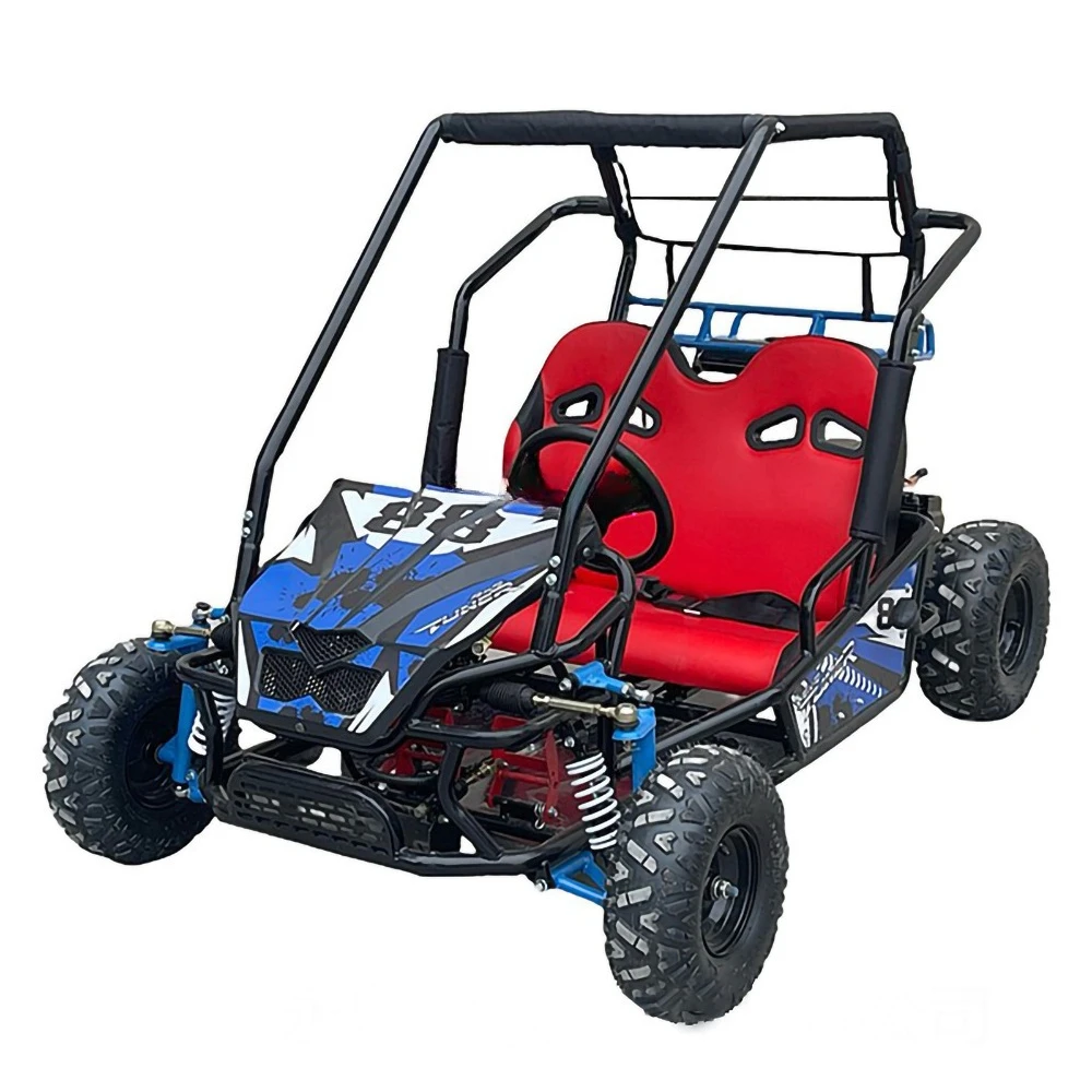 Drift kart engine 50 km/h speed 200 kg load off-road vehicle gas chain drive parents children outdoor