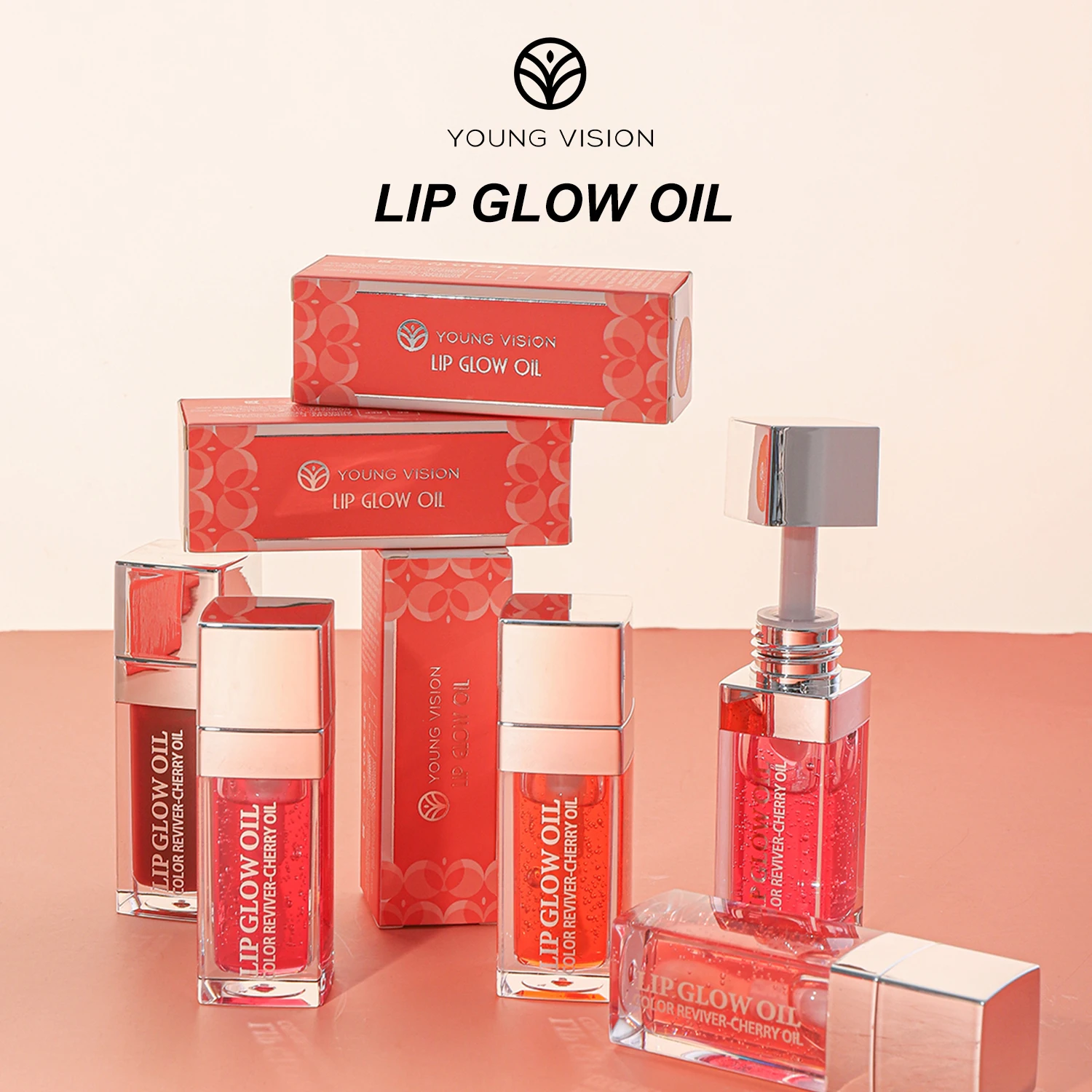 YOUNG VISION Lip Moisturizing Oil 5-kolorowy dostępny Dudu Lip Color Water Mist Lip Gel Nawilżający i nawilżający kolor ust