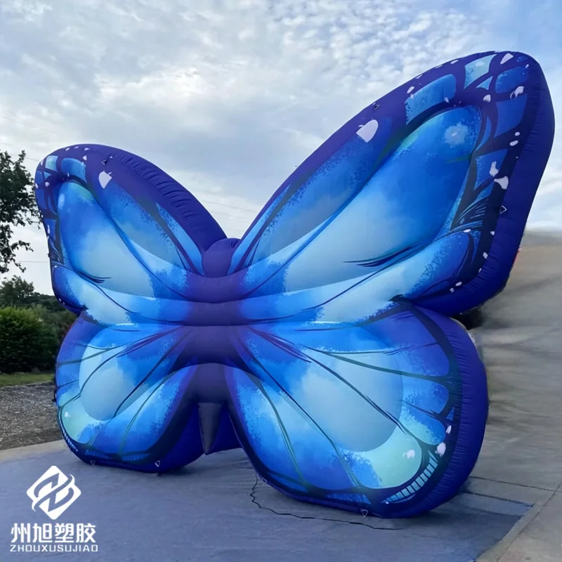 Inflatable butterflies, inflatable insects, colorful butterflies - used for decorating outdoor forest garden parties and adverti