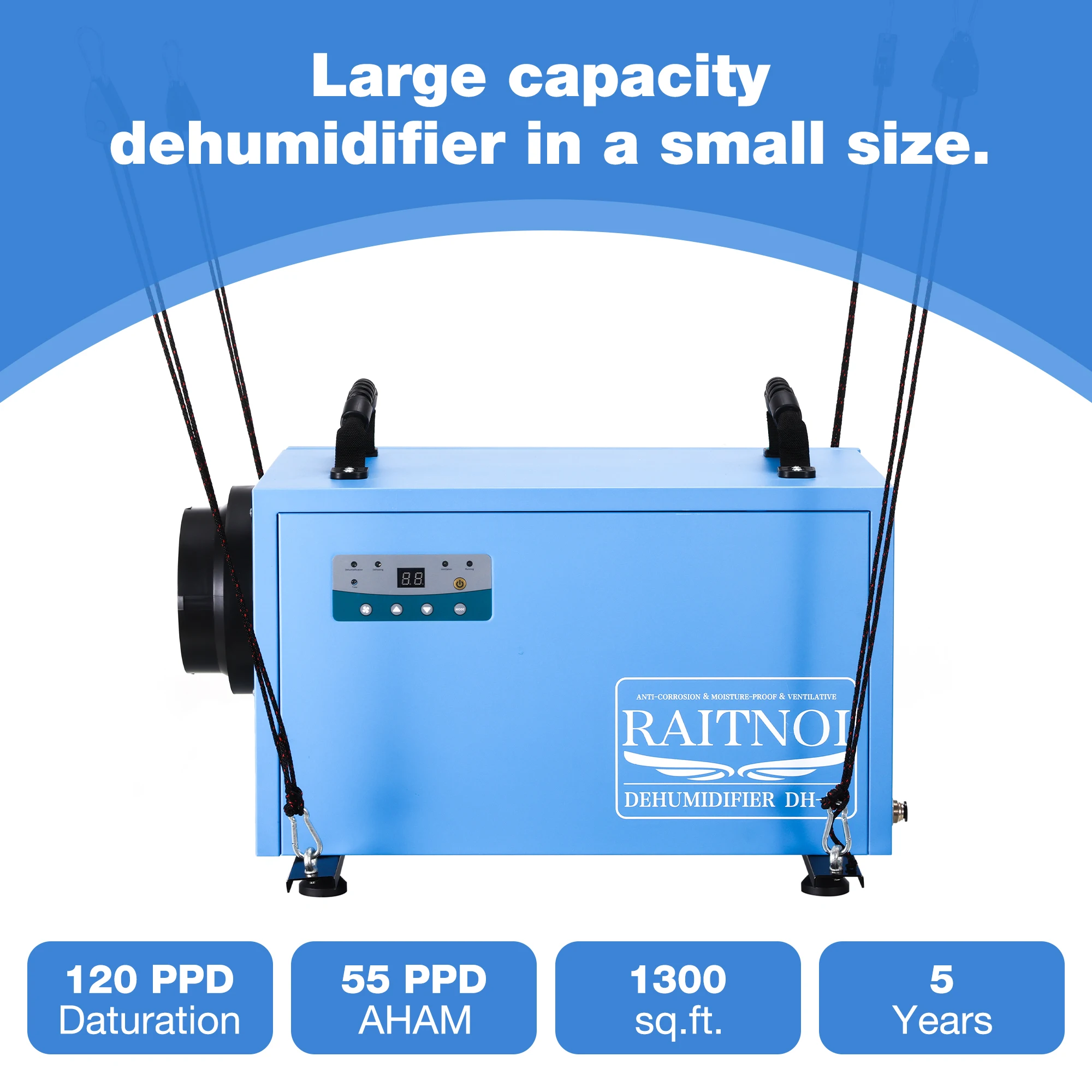 

Hot Portable Dehumidifier Industrial Dehumidifying Machine Crawlspace Dehumidifier Commercial