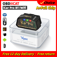 Newest Vgate iCar Pro Elm 327 V2.3 OBD 2 Car Auto diagnostic Scanner WIFI/ Bluetooth 3.0/4.0 Scan Tool ODB2 Scanner