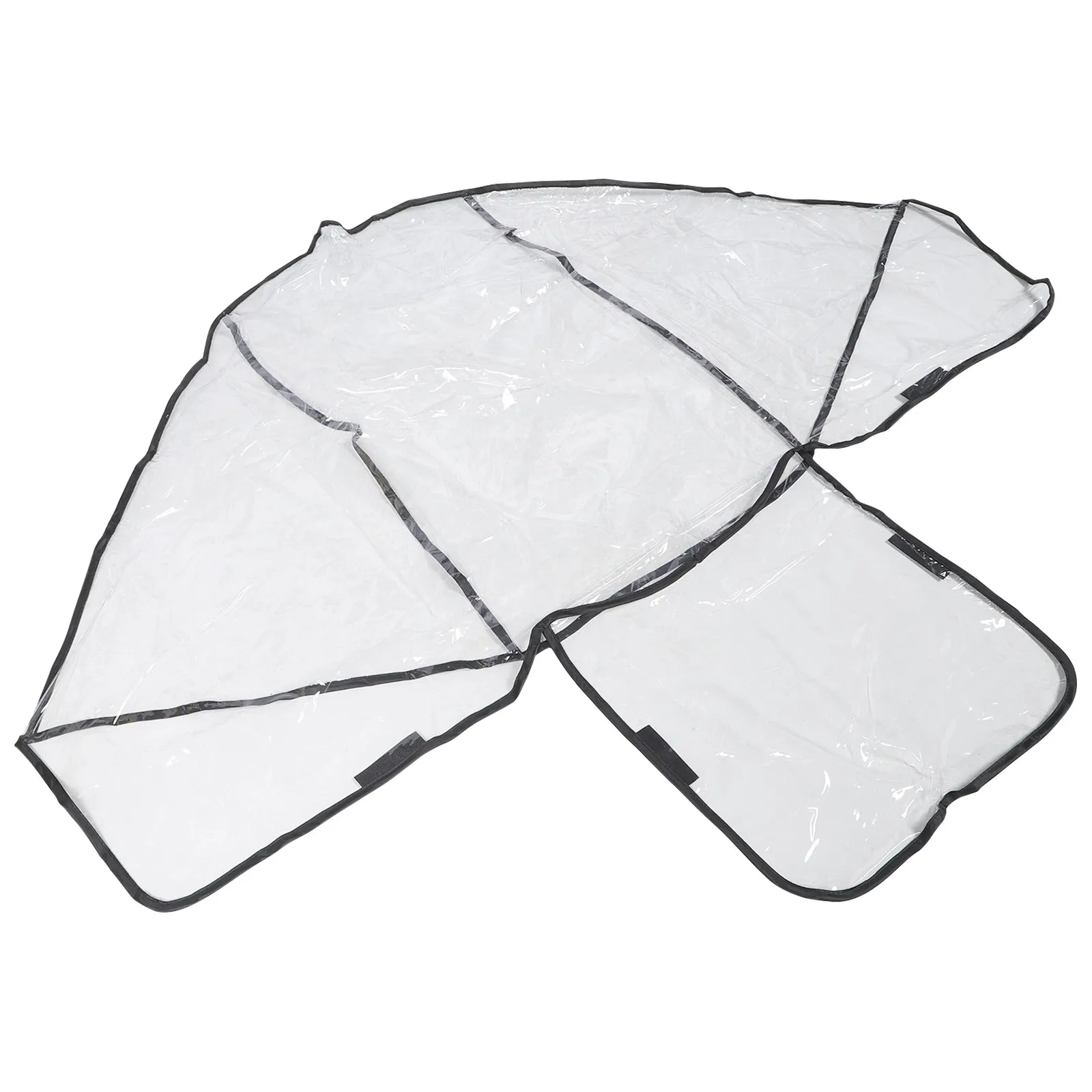 

Universal Double Stroller Rain Cover for Twins Front Rear Seats See Through PVC Windproof Snow Cold Dust Insect Protection