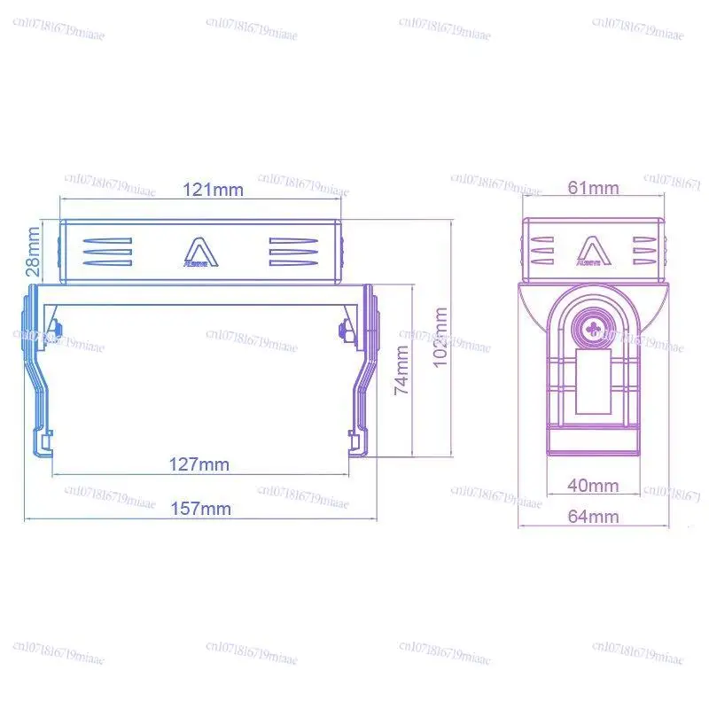 C-RAM-B-ARGB Memory Sink Cooling Controller 5v Shenguang Synchronous AGRB Fan