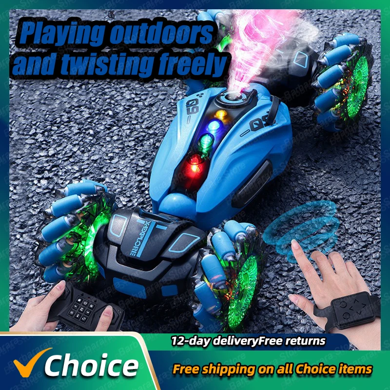 

Q9 Gesture Sensing Drift Car Off-Road Stunt Twist Car Four-Wheel Drive Manual Control Children's Electric Remote Control Car Toy