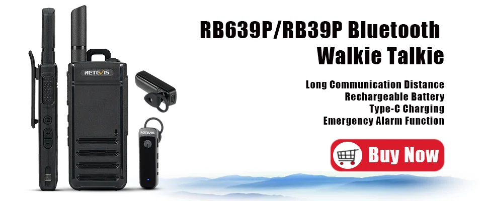 Retevis RB647 IP67 Wasserdichtes Walkie-Talkie Professionelles PMR FRS Mini Zweiwege-Funkgerät USB-C-Ladung VOX für Surfen Kajak Camping – Detail 2