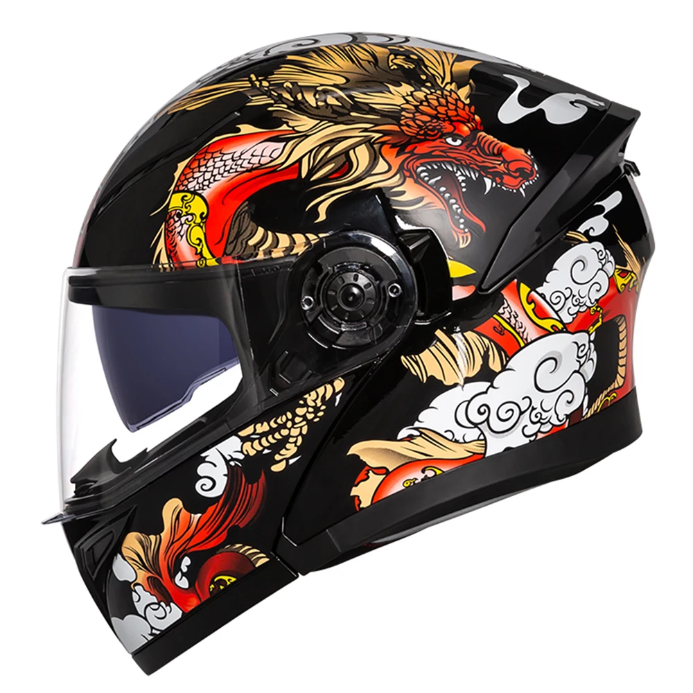 

New Motorcycle Riding Motorcycle Helmet Spring And Summer Breathable Motorcycle Helmet Professional Racing Helmet Fall-proof Wea