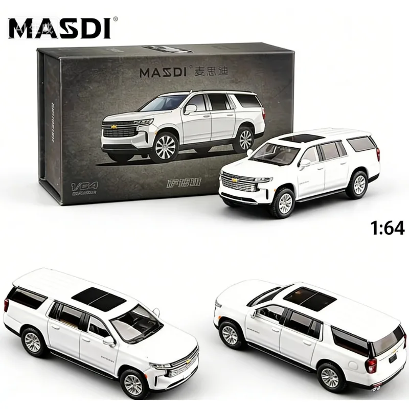 

MASDI 1:64 Chevrolet, литая под давлением модель автомобиля из сплава, подарок для мальчиков, высококачественная статическая коллекционная модель для взрослых, праздничный подарок.