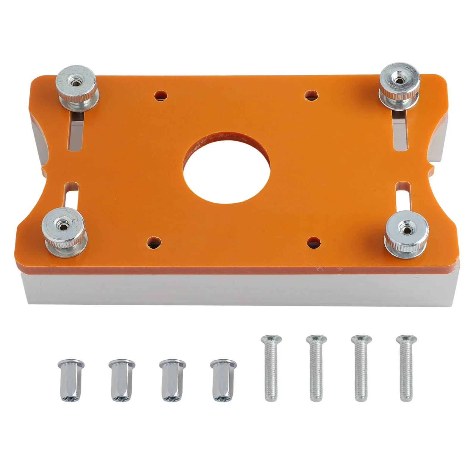 

Router Slotting Tool Compact Router Base Adaptable Thickness Range Versatile Woodworking Router Base Home Improvement Project