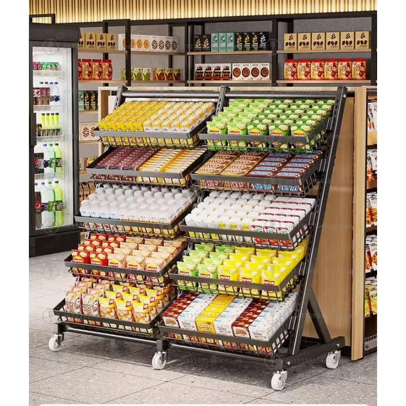 Kitchen Storage Floor To Ceiling Vegetable Storage Basket Strong Load-bearing Capacity 360 Degree Rotation Easy To Use