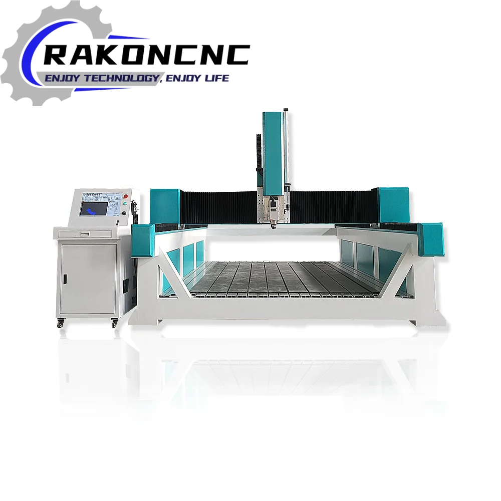 High Quality Sculpture Model CNC Wood Foam 5-axis Engraving Machine 4-axis CNC Router with 360 Degree Rotation