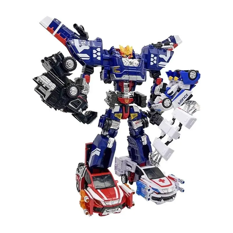 헬로 카봇 5IN1 로봇 변형 장난감 스톰 리포지드 X3 액션 피규어 어린이용 장난감 소년 생일 선물 컬렉션 모델