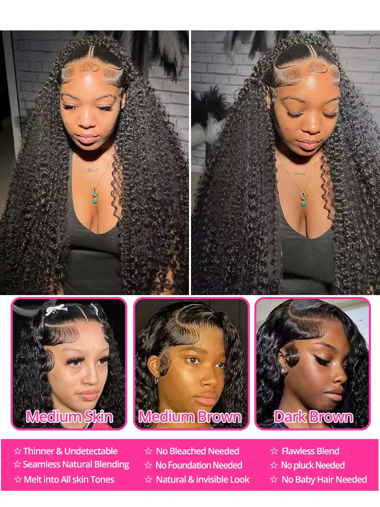 موجة المياه غلويليس شعر مستعار شعر الإنسان مجعد 13x6 13x4 HD شعر مستعار أمامي 250% موجة عميقة الباروكات ارتداء الذهاب 7x5 HD الدانتيل إغلاق شعر مستعار بيع CEXXY