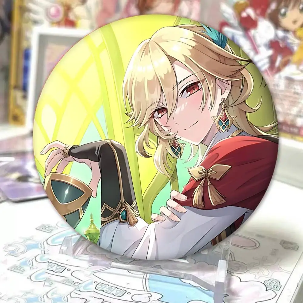 شارات Genshin Impact Kaveh دبابيس كرتونية دبابيس مصنوعة يدويًا لحقيبة الظهر وإكسسوارات المجوهرات شارة الهدايا #5