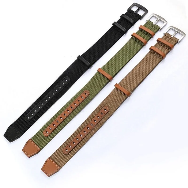 Nylon watch strap 20mm 22mm for Hamilton MECHANICAL BRONZE/PILOT PIONEER MECHANICAL/ FROGMAN AUTO Rolex Omega Canvas bracelet