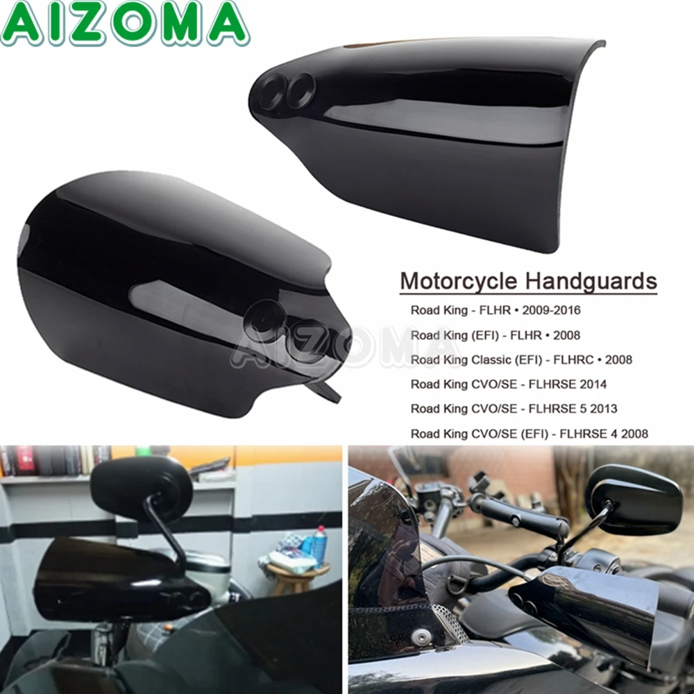 For Harley Touring Hand Guard Deflector Motorcycle Handguard Protector Fits Road King CVO/SE EFI FLHRSE 4 5 FLHR FLHRC 2008-2016