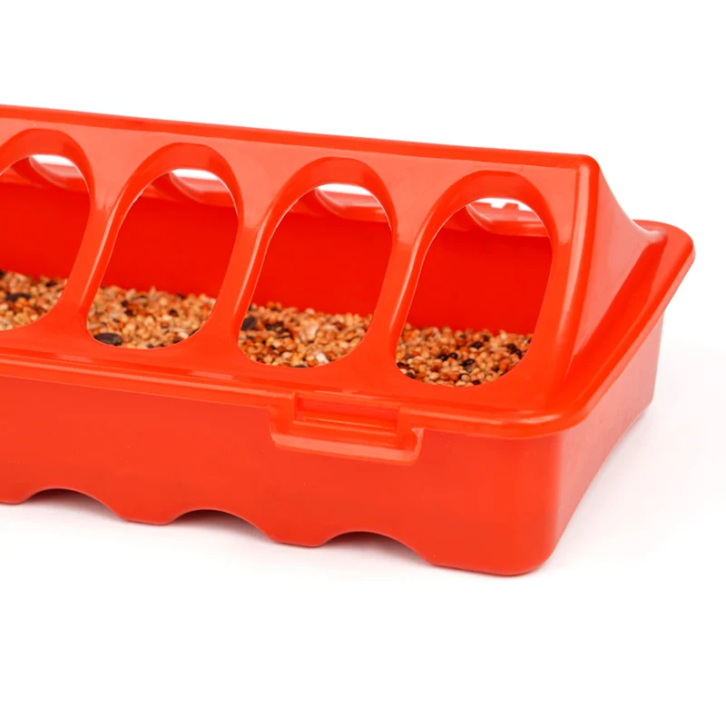 1Pcs Poultry Chicken Feeder Fountain 12-28 Holes Chick Bird Chicken Feeding Ground Poultry Feeding tools 20/30/40/50cm