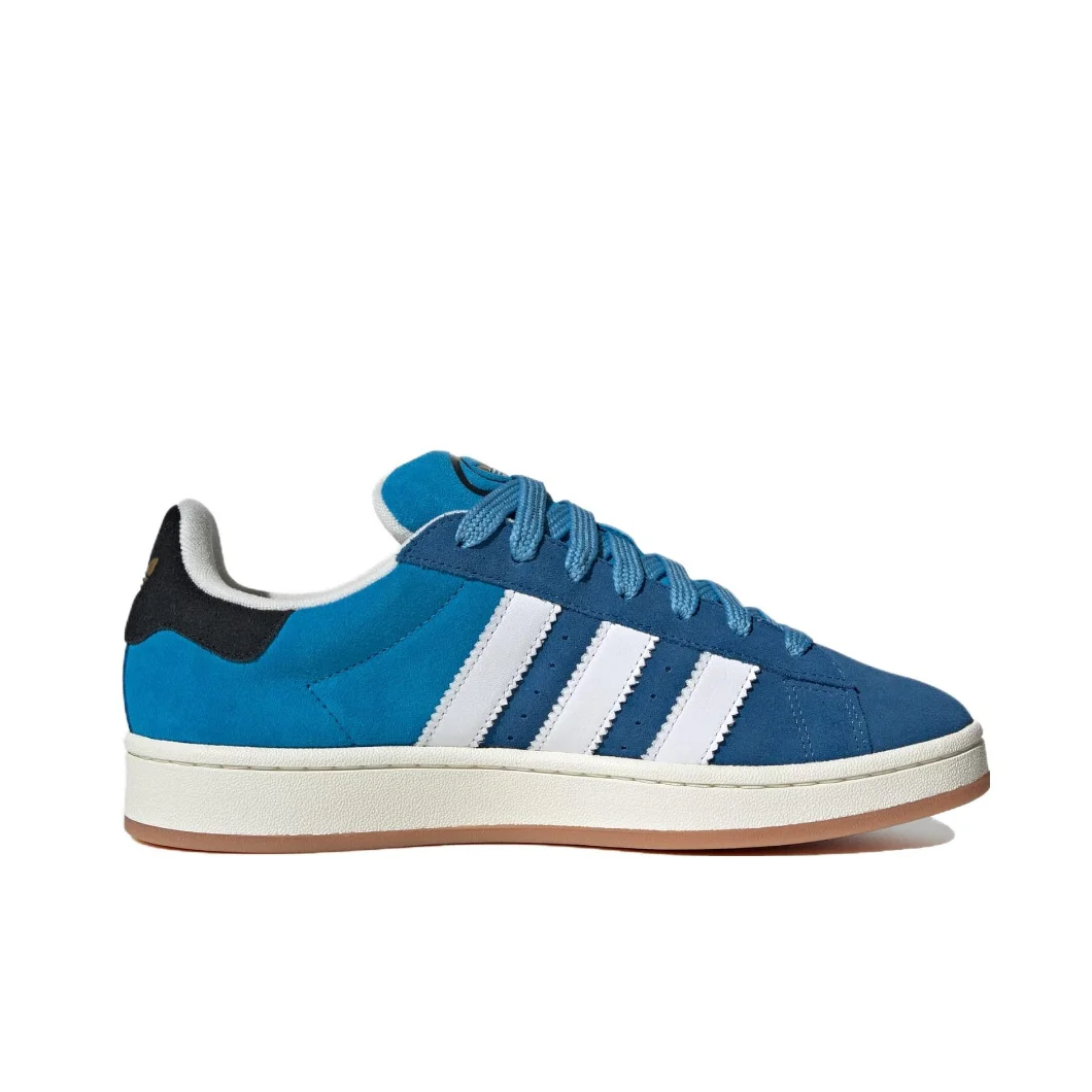 adidas originals Campus 00s Men's and Women's Comfortable Everyday Slip Resistant Abrasion Resistant Low Top Boardshorts Blue