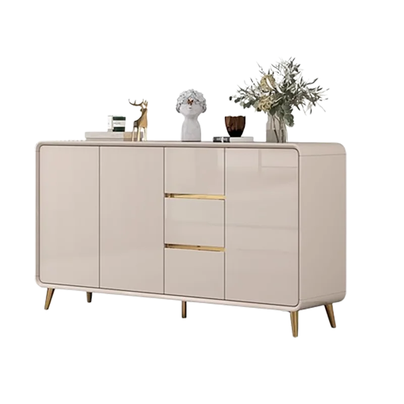 Luxury Storage Cabinet File Organizer White Living Room Cabinets Multipurpose Aesthetic Szafki Do Salonu Nordic Furniture