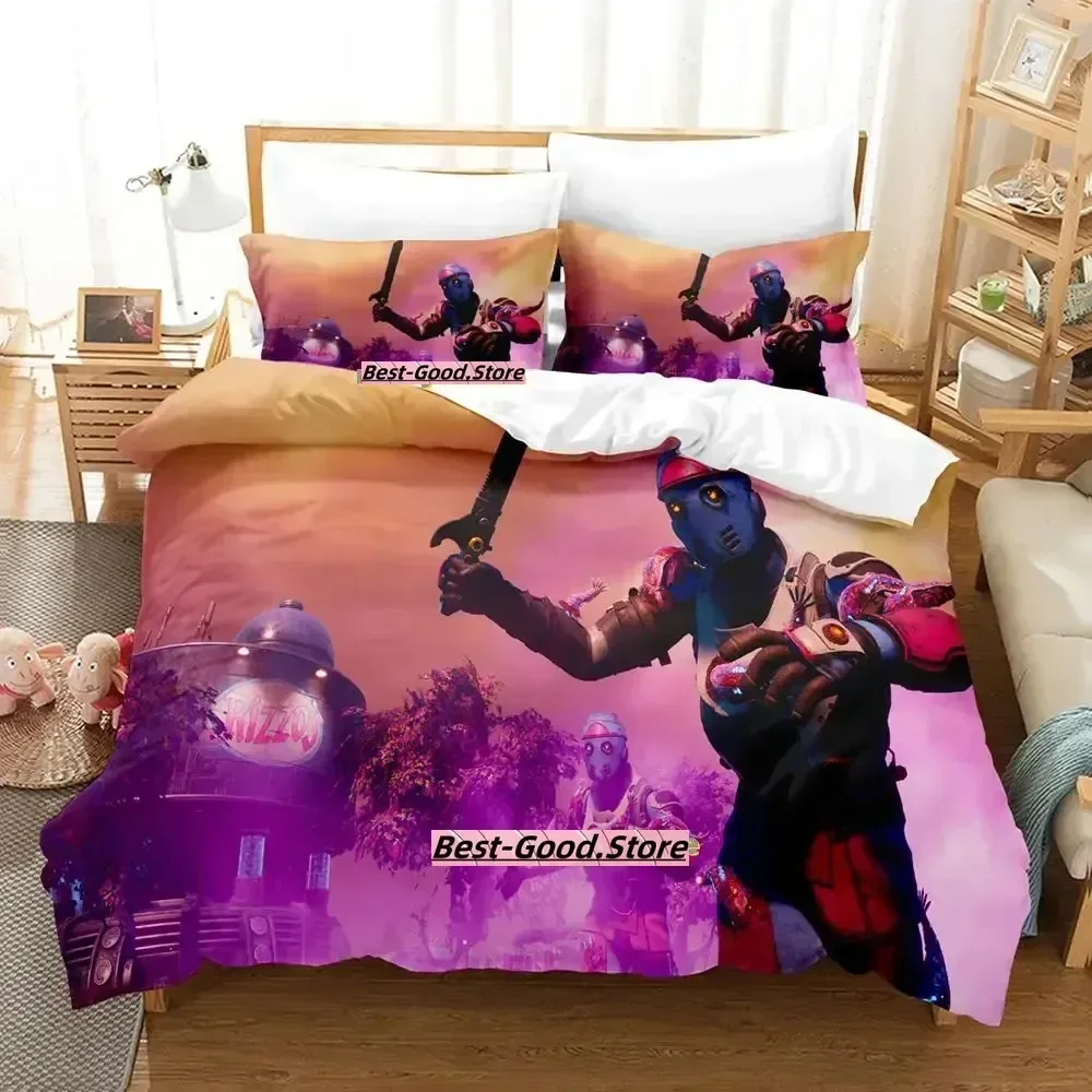 

The Outer Worlds Printed Bed Set Duvet Cover Pillowcase Bedding Set Bed Linen Sheet Quilt Cover Full Queen King Size