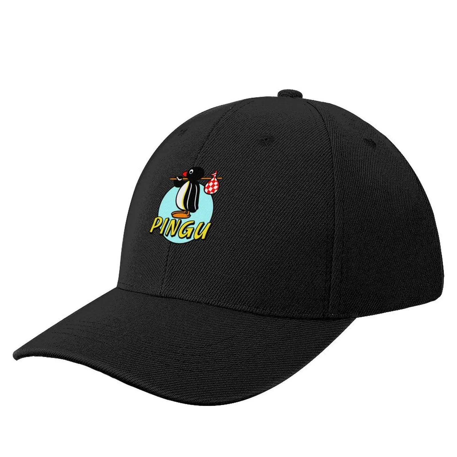 

Giulianateeco Pingu Logo, Summer, Hot Search Baseball Cap hard hat Anime fishing hat Caps Male Women's