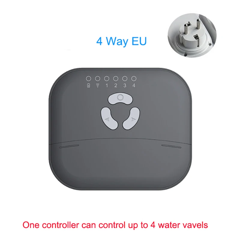 Smart Garden Watering Timer WiFi Irrigation Controller 4/6/8-way Irrigation Water Solenoid Valve Programmable Drip Water Systems