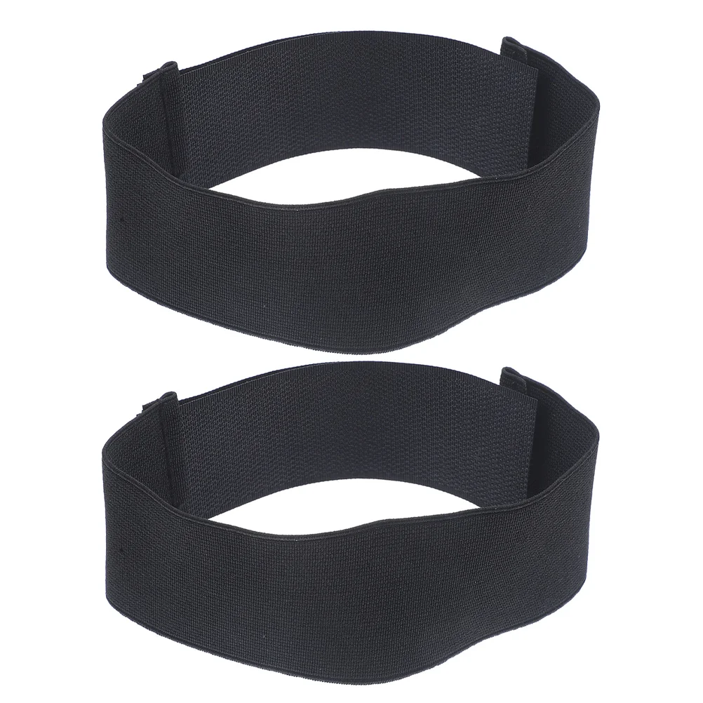 2 Stuks Elastische Scheenbeschermer Bandjes Hockey Scheenbeschermer Antislip Polyester Band Voor Volwassenen En Jeugd Hockey Guard Anti slip Scheenbeschermer