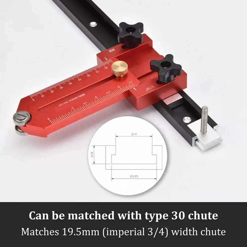 COFA-140Mm Extended Thin Rip Jig Table Saw Jig Guide For Repeat Narrow Strip Cuts Works With Table Saw Router Table Band Saw