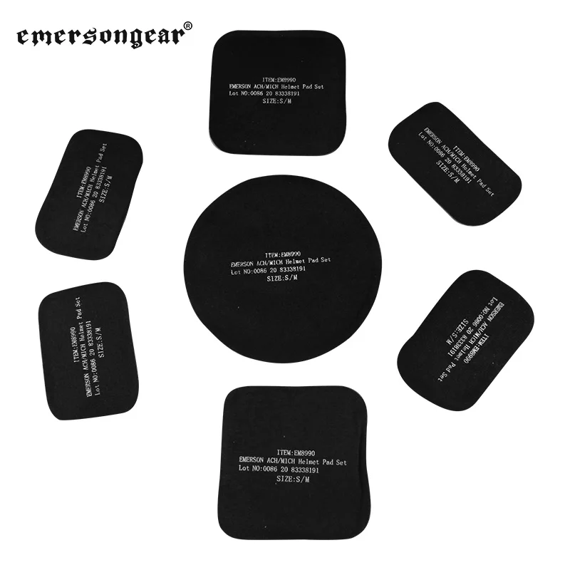 Emersongear ACH MICH Helmet Pad Set Protective Cushion Foam Padding Hunting Airsoft Shooting Outdoor Combat EM8989