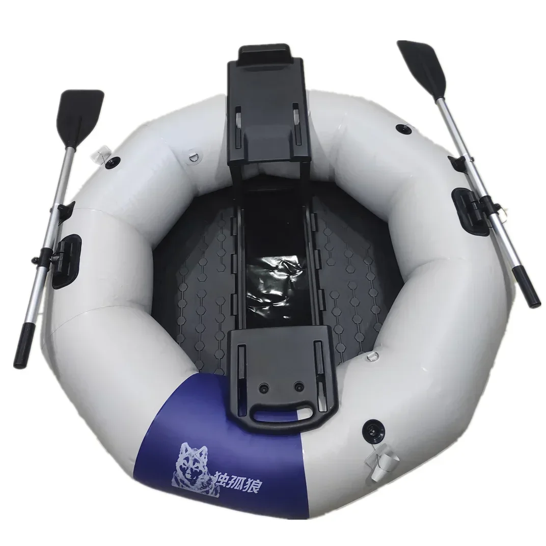 Portable Single Lure Electric Inflatable Boat Fishing Boat Bumper Water Sports  Lightweight