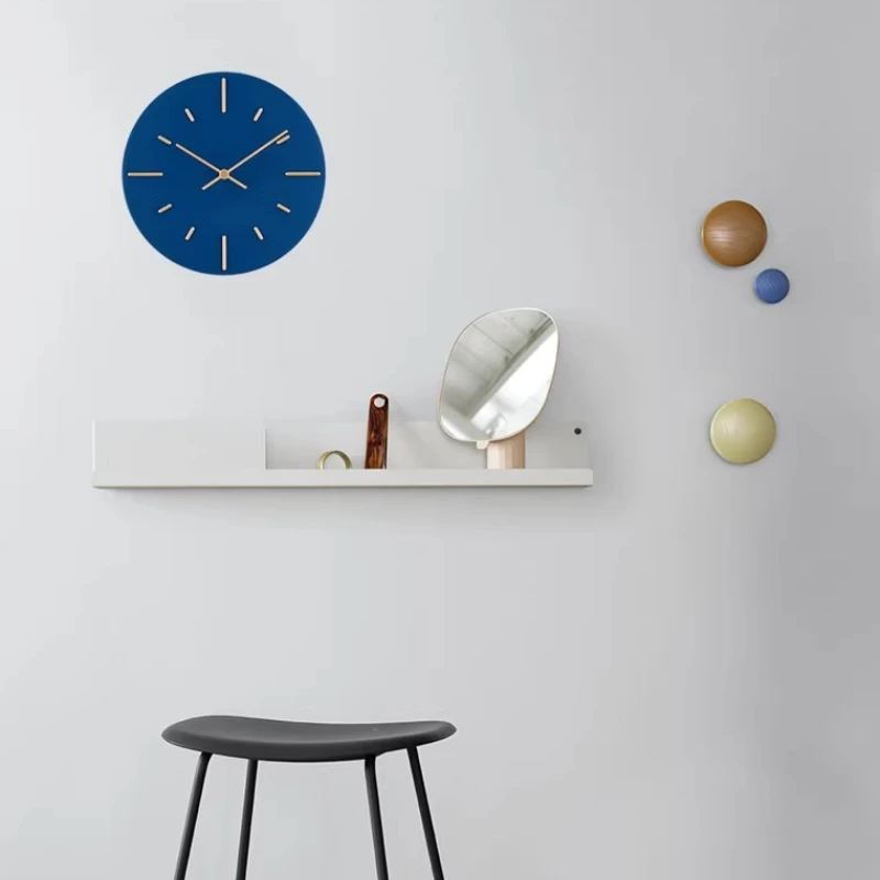 Nordic Creative Wall Clocks Metal Living Modern Simple Wall Clocks Trendy Popular Online Home Decor Orologi Da Parete ZY40BGZ