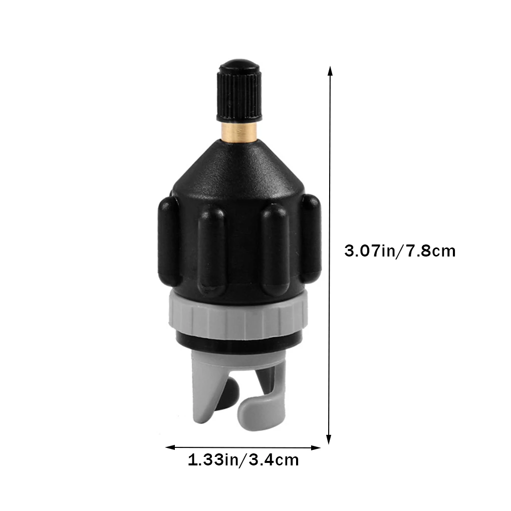 Adaptador de válvula de aire, convertidores de inflado, piezas de repuesto para placa de SUP, convertidor resistente al desgaste de bomba,