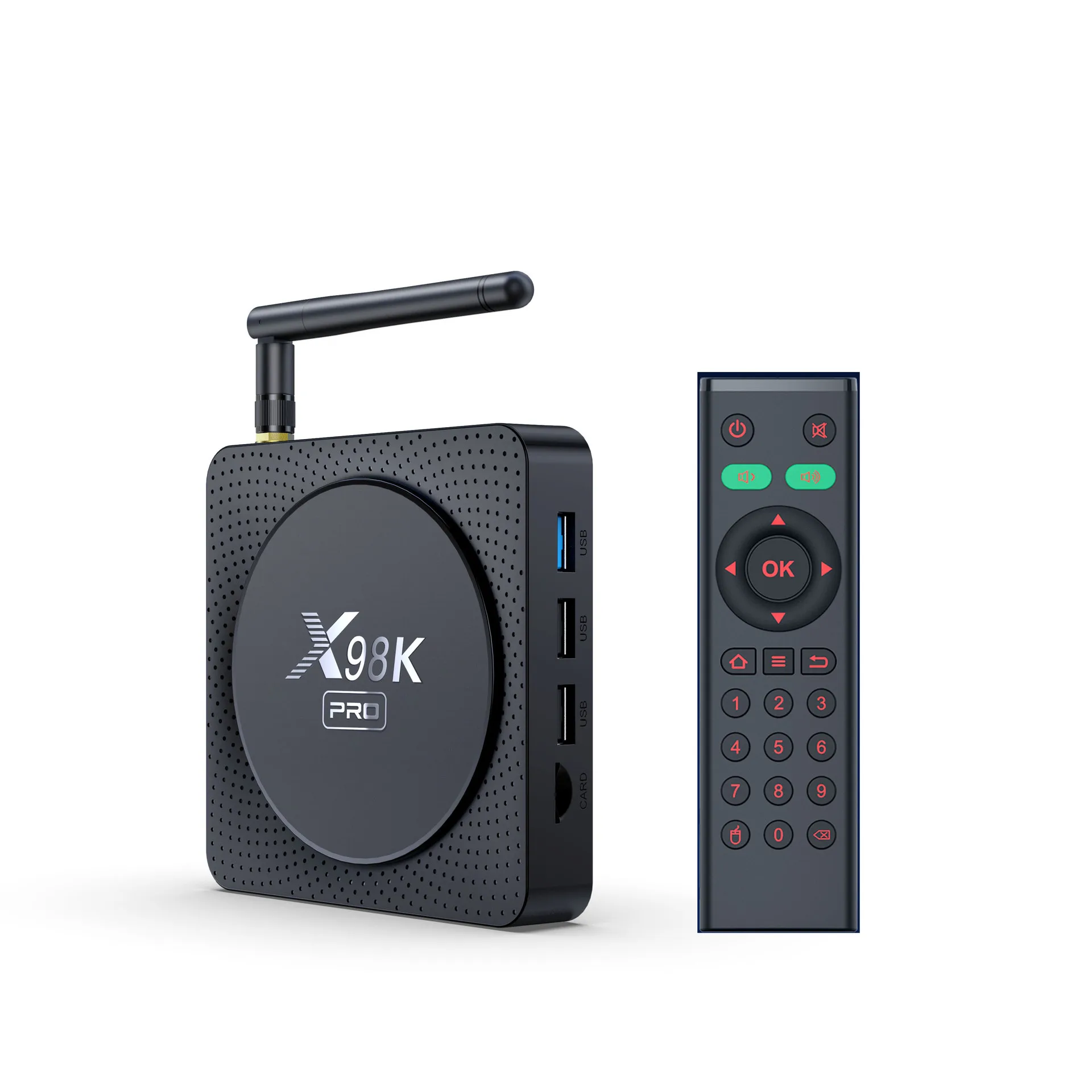 X98K PRO Android 11 TV box Rockchip RK3566 4GB 32GB 5G Wifi6 BT5.0 8K 1000M Set Top Box