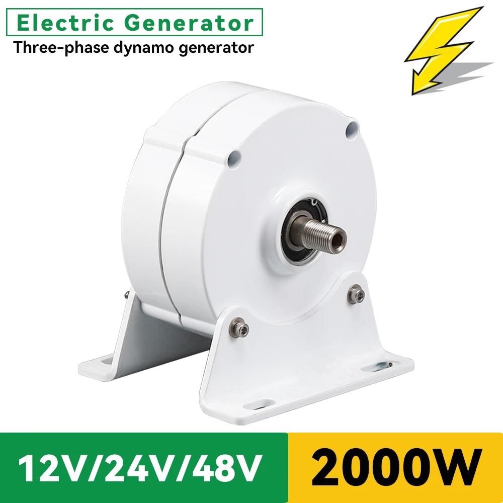 

1000W 5000W 3000W Electric Generator Windmills Water Turbine Gearless Permanent Magnet Generators Power 12V 24V 48V For Home Use