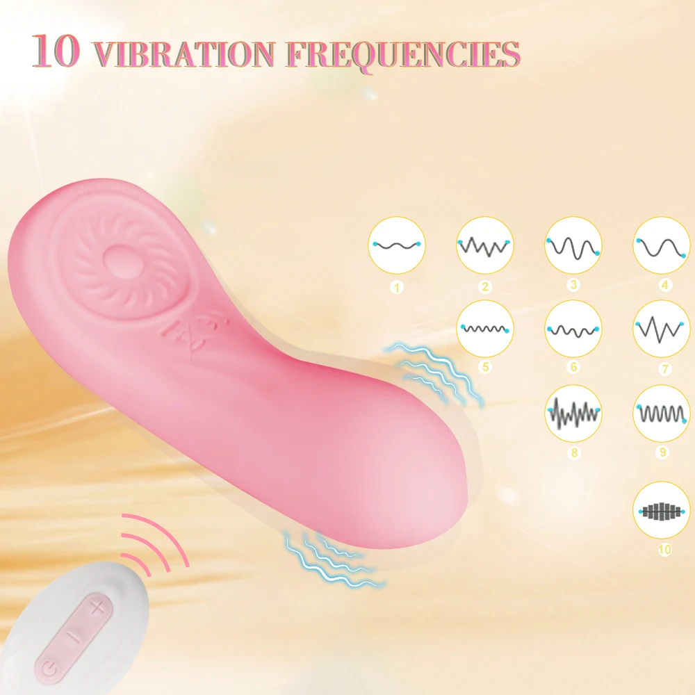 Wearable Vibrator Wireless Remote Control Panties Dildo Vibrator for Women Clitoris Stimulator Massage Erotic Sex Toys