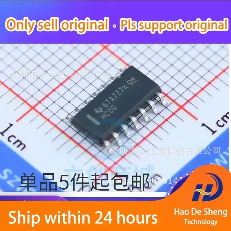 

10PCS/LOT 74HC00 74HC00D SN74HC00DR SOP-14 Logic IC New Original In Stock