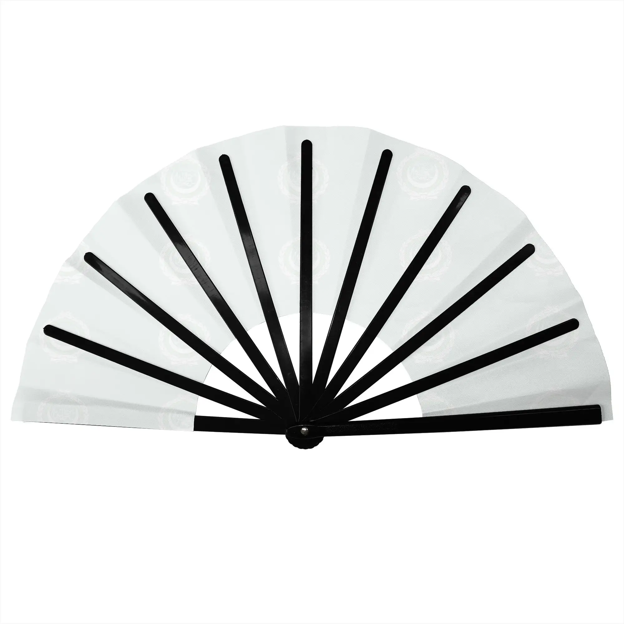 Arab League Flag  Folding Hand Fan  Polyester Fabric Fan Funny Summer Accessory Decorative Fans