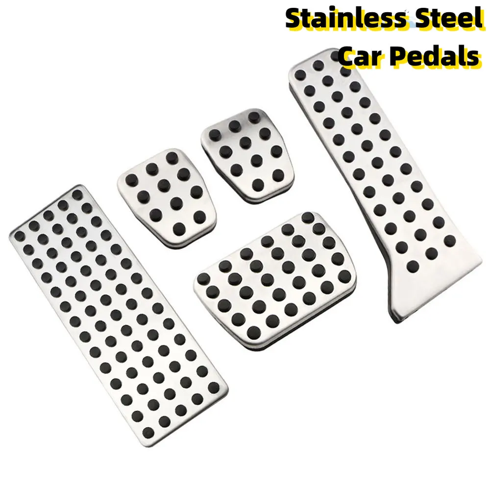 Car Foot Fuel Pedal Brake Clutch Pedals Cover Foot Rest Pedal Cover Pad For MAZDA 2 3 6 Demio Axela ATENZA CX-5 CX5 CX-3 CX9 CX7