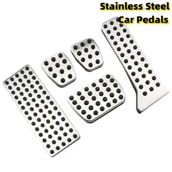 Car Foot Fuel Pedal Brake Clutch Pedals Cover Foot Rest Pedal Cover Pad For MAZDA 2 3 6 Demio Axela ATENZA CX-5 CX5 CX-3 CX9 CX7