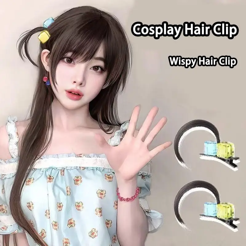 Sweet Anime Wispy Hair Barrette Funny Cosplay Hairpin Duck Bill Clip Cute Top Hair Accessory Party Present