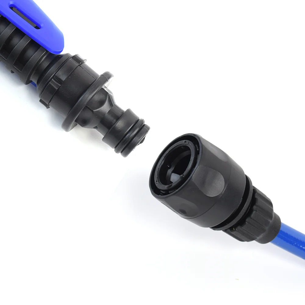 مجموعة أدوات رذاذ ملونة إلكترونية بدون هواء خرطوم مياه مع فوهة رش لغسيل السيارات وسقي الحديقة